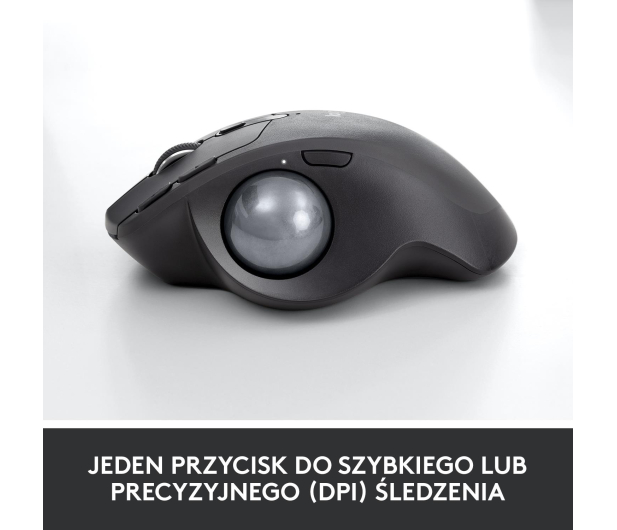 Logitech MX Ergo Trackball grafitowa - 388627 - zdjęcie 7